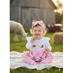 GENERICO - VESTIDO PARA BEBE DE LA GRANJA DE ZENON - GRANJERA