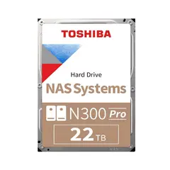 TOSHIBA - Disco Duro 22 TB N300 PRO NAS HDD SATA