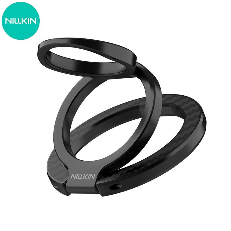 Soporte Anillo Magnético FiberSnap Negro