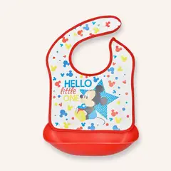 DISNEY BABY - BABERO DOBLE DE PLASTICO Y SILICONA