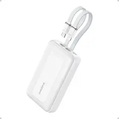 ANKER - Zolo Power Bank 10K 30W Built-In USB-C and lightning Cable