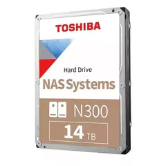 TOSHIBA - Disco Duro Interno 14 TB N300 NAS SATA