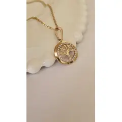 GENERICO - Collar Árbol de la Vida Bañado