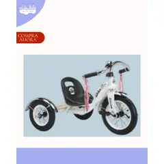 KIDS - Triciclo Chavito «TRIKE» COLOR BLANCO