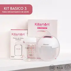 KILLAMOM - EXTRACTOR DE LECHE K6 / M6 + 1 FRASCO DE VIDRIO