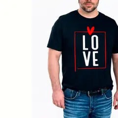 NACIONAL - Polo Modelo LOVE - San valentin