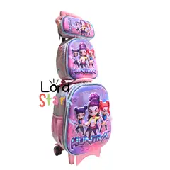 GENERICO - MOCHILA KPOP SET DE 3 PIEZAS