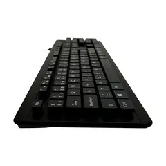 TEROS - Teclado lavable TE-4065N IPX7 USB negro
