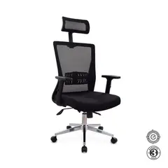 ALTHEA CONFORT - Silla Ergonómica Ken Presidente Negro