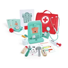HAPE - Maletín del pequeño doctor 22 piezas