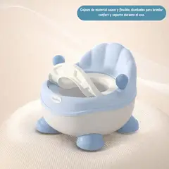 CERDITA - BACIN PARA BEBE DE ENTRENAMIENTO MODELO MAR CELESTE