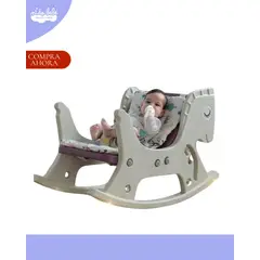 BABY - Sillón mecedora para bebé «CABALLITO»