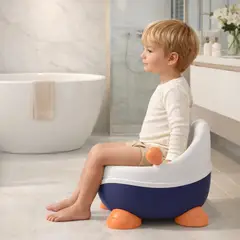 CERDITA - BACIN PARA BEBE DE ENTRENAMIENTO MODELO MAR AZUL