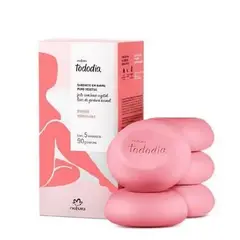 NATURA - Caja de Jabones en Barra x5 Tododia Frutas Rojas -