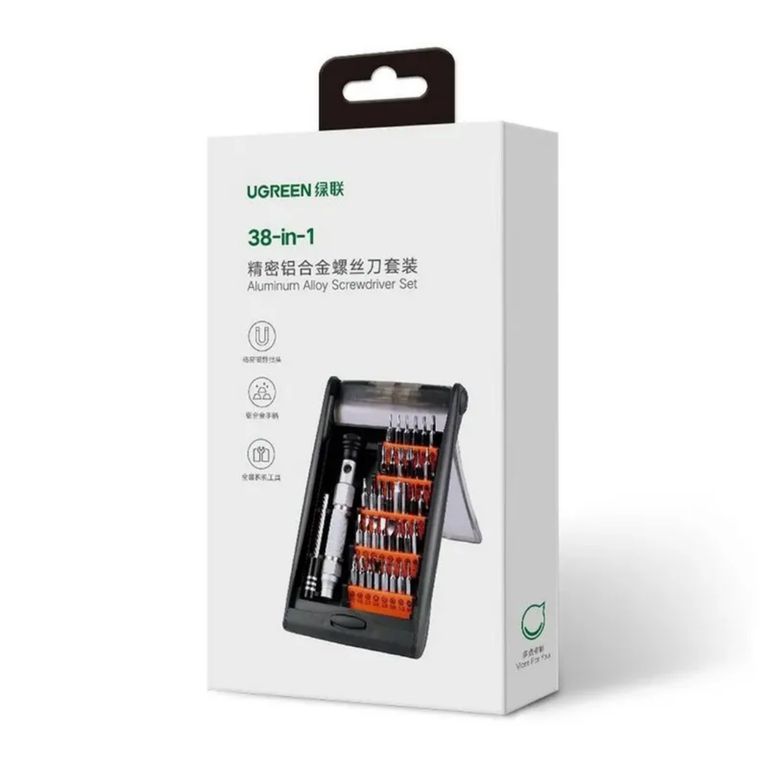 SET Destornillador 38 En 1 Aluminio Original Portable Magnetico