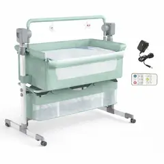 BABYKISS - PACK CUNA COLECHO ELÉCTRICA LUXURY 3 EN 1 BLUETOOTH + COLCHON