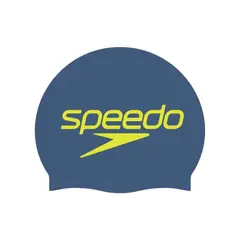 SPEEDO - Gorro Natacion Printed Silicone Cap Night Yellow