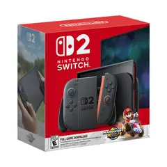 NINTENDO - Nueva Switch 2 Mario Kart World Bundle 256gb - Negro