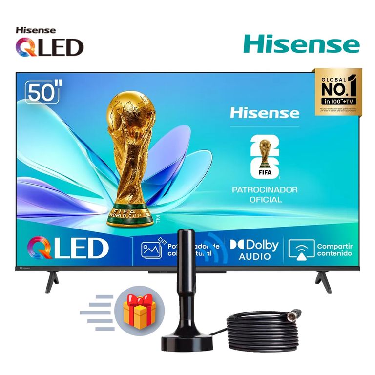 Televisor 50 QLED FHD 50Q4SV Dolby Audio + Antena Dig