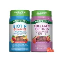 NATURE'S TRUTH - Pack Belleza Activa - Botín + Colágeno En Gomitas Natures Truth