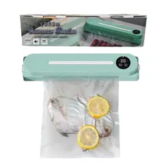 GENERICO - Selladora Al Vacio de alimentos 34 cm con bolsas