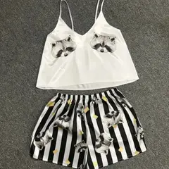 GENERICO - PIJAMA SATINADA PARA DAMA