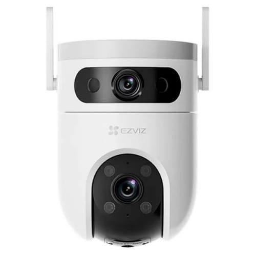Cámara de Seguridad WiFi Exterior H9C Dual 2K con Visión Nocturna y Detección de Movimiento