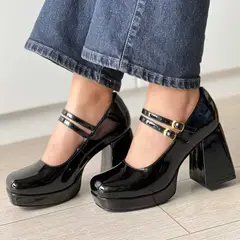 GENERICO - ZAPATOS NEGROS PARA MUJER RITA TENDENCIA