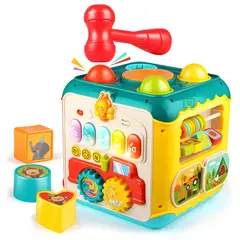 GENERICO - Juguete Educativo Cubo Interactivo Infantil 6 en 1