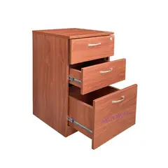 TEMEL - Gavetero Cajonera Cedro Movible Archivador Con Llave Oficina