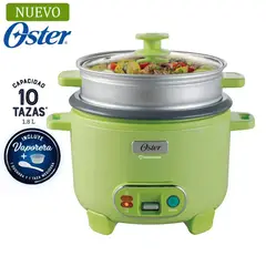 OSTER - Arrocera, 3 en 1, 10 Tazas de Capacidad, Función de Sofrito CKSTRC10DFGRN
