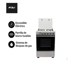 FDV - Cocina de Pie 4 Hornillas - FDV-24BMG4G057