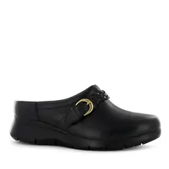 ECCO - Zueco Confort Cuero Mujer Negro Astor16