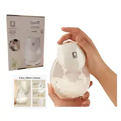 SANTOLEE - Extractor de Leche Silencioso Eléctrico Portátil Manos Libres