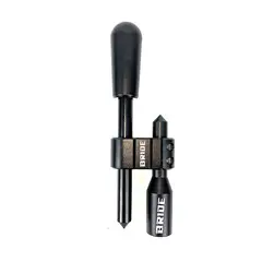 JET - Extensor Palanca De Cambio Universal De Aluminio Negro 1Pcs