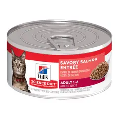 HILLS - Adult Salmon 55oz lata 156gr - Salmon Gatos Adultos