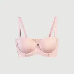 D'LIRIO LENCERIA - Brasier Strapless de Copas Lisas con Soporte y Versatilidad Invisible