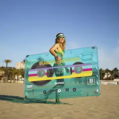 BESTWAY - Flotador Retro Beat Colores Varios 104x23x168cm