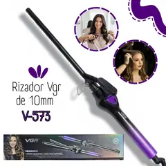 GENERICO - Rizadora VGR para Cabello de 10mm V-573 MORADO