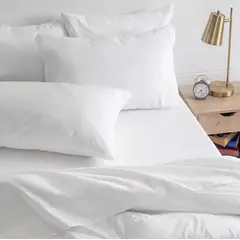 TEFI HOME - Sábana 250 Hilos Blanco