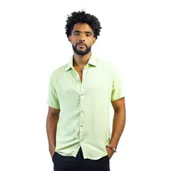 DM DEXMEN - Camisa Dexmen Casual Verde Oliva