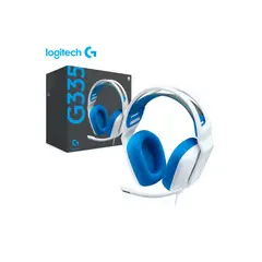 LOGITECH - Audifono G335 Con Microfono Blanco