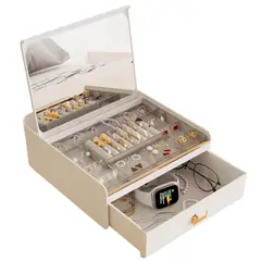 INSPIRA MARKET - Organizador Joyero con Espejo