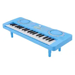 GENERICO - Mini Piano Infantil con Taquitos 37 Teclas - Azul