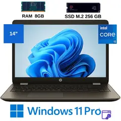 HP - ProBook 640 Intel Core I5, con 8GB RAM + SSD M.2 1 TB