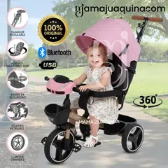 BABY - Triciclo Guiador para Niños «LIGEND SUPRA » Edición Limitada Pink