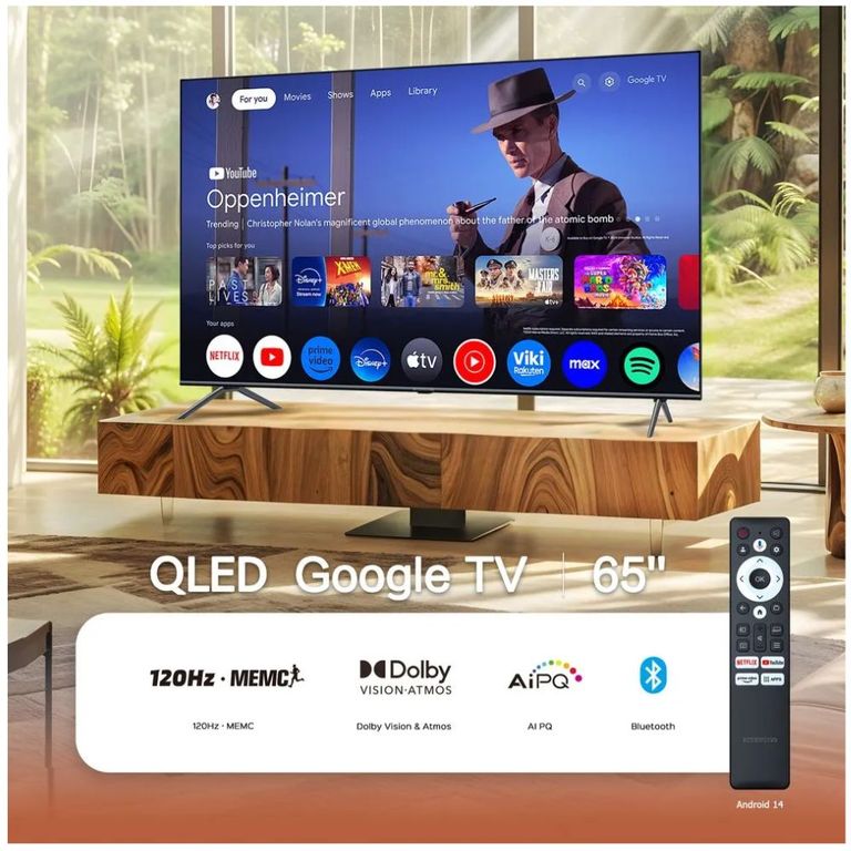 Televisor QLED 65 UHD 4K Smart TV BL65-T6210QD-