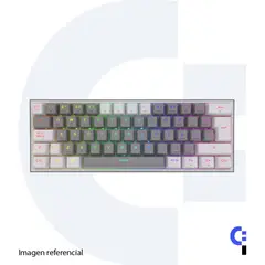 REDRAGON - TECLADO MECANICO INALAMBRICO FIZZ PRO WHITE