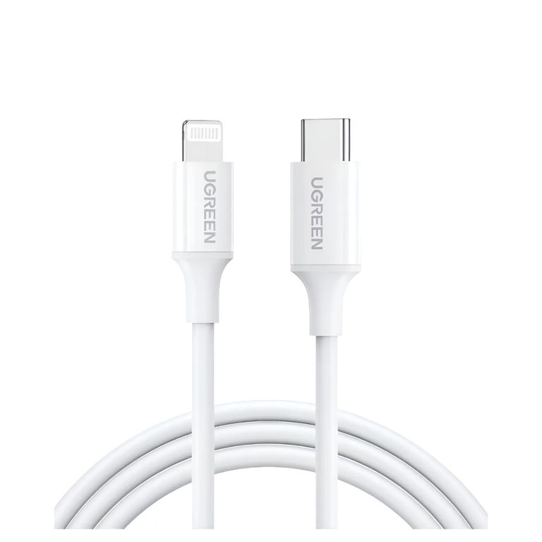 Cable lightning de iphone 1m 60w Blanco