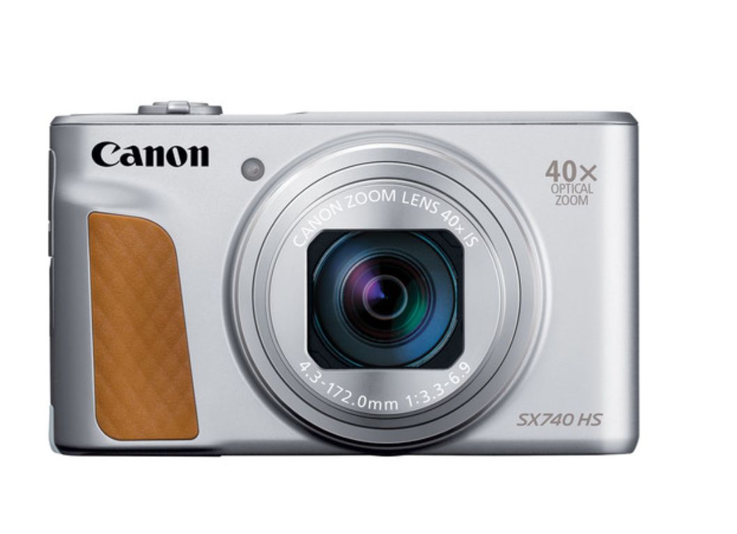 PowerShot SX740 HS Digital Camera plata